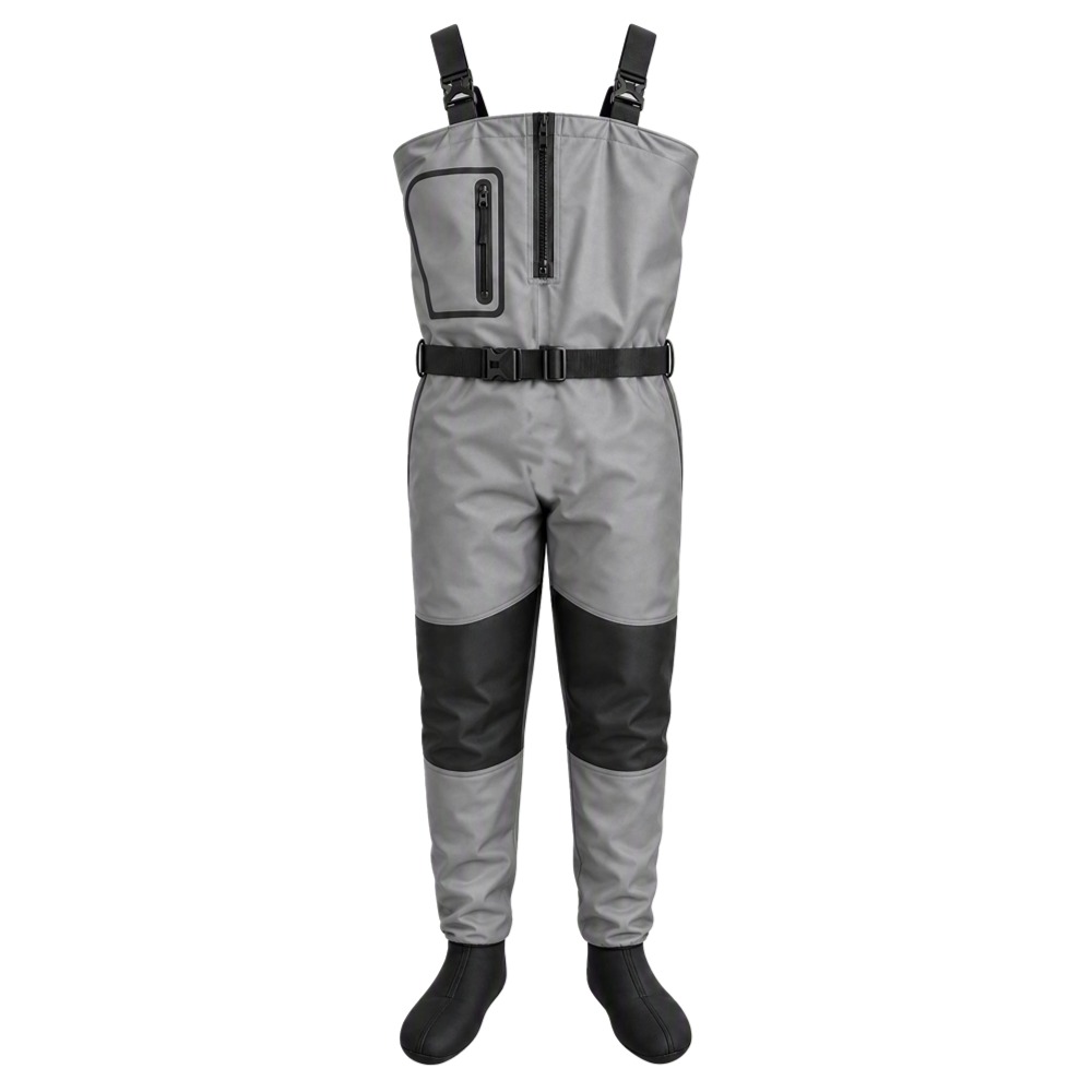 Trend Premium 3-Layer Waterproof Breathable Waders with Attached Socks